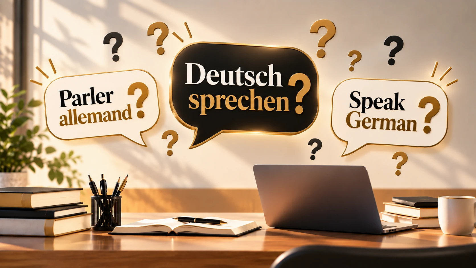 Parler allemand, Deutsch sprechen, speak German : apprendre à communiquer en allemand